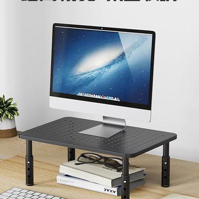 Adjustable Laptop & Monitor Riser Shelf for Office Desk