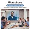 Desktop Conference Microphone 3.5mm Plug/USB Plug Computer Mic 360° Omnidirectional Speakerphone Microphone With Anti-slip Base
