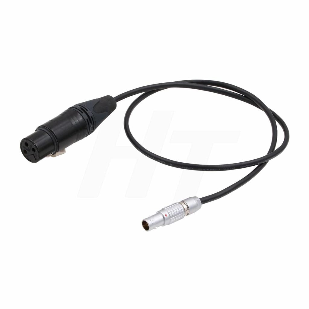HangTon Audio Cable XLR to for ARRI Alexa 35 Mini LF Camera Microphone Mixer Recorder 3-Pin 6-Pin 24"