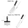 Stainless Steel Steak And Pancake Spatula With Long Handle For Home Kitchen Cooking