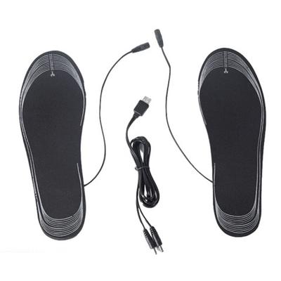 Unisex Sports Heating Insoles Washable Feet Warmer Pad Adjustable Temperature Multifunctional for Winter Fishing Hiking Camping