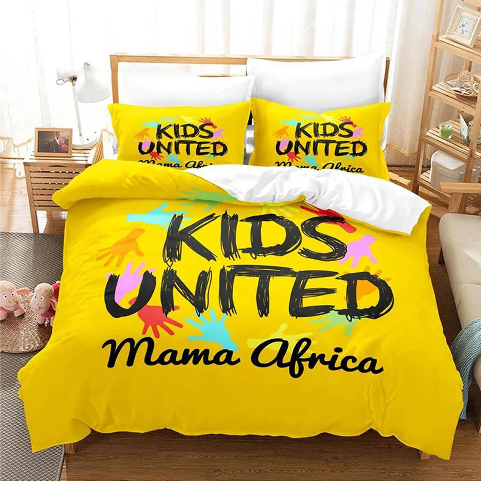 

3D Printed Now United Bedding Set Duvet Cover Bedroom Comforter Covers Single Twin King Size Quilt Cover Home Textile 2/3pcs EU Single(135*200cm)3pcs