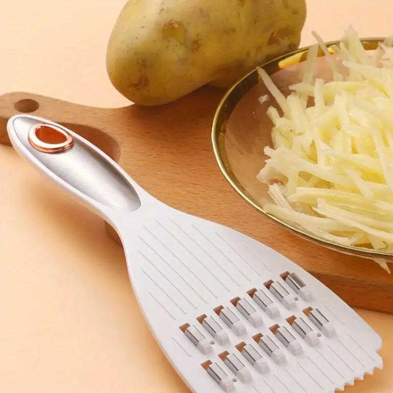 Multifunktionaler Gemüseschneider Kartoffel Gemüsehobel, Manueller Messerschärfer, Küchenwerkzeuge