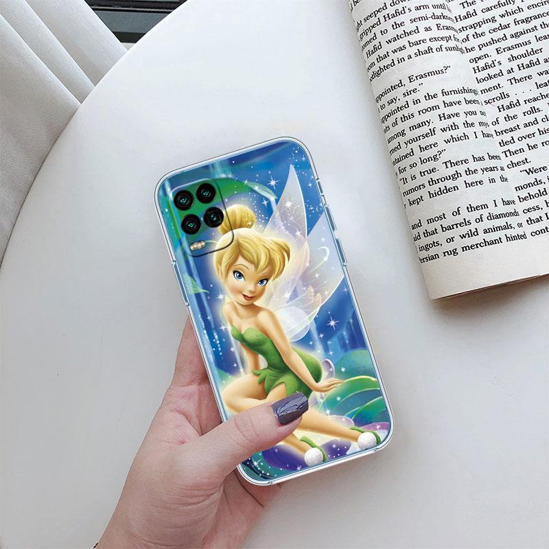 Tinker Bell Tinkerbell Transparent Phone Case for Motorola Moto G10 G20 G30 G31 G32 G34 G35 G41 G42 G50 G51 G52 G55 G60 G60S