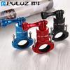PULUZ 360 Grad Drehung Fahrrad Aluminium Lenker Adapter Halterung für GoPro GoPro Hero4/5/6