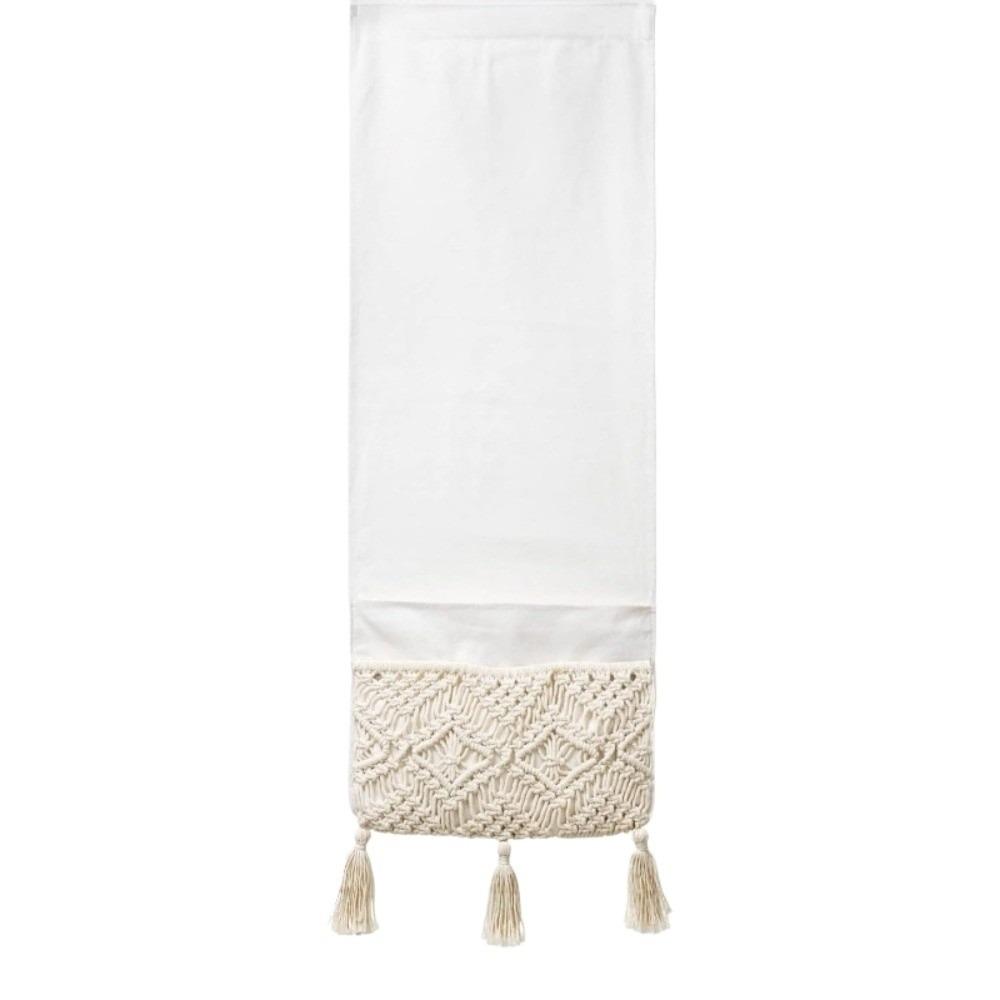 Bohemian Style Sofa Cover Side Pockets Space Saver Sofa Hanging Storage Bag Remote Control