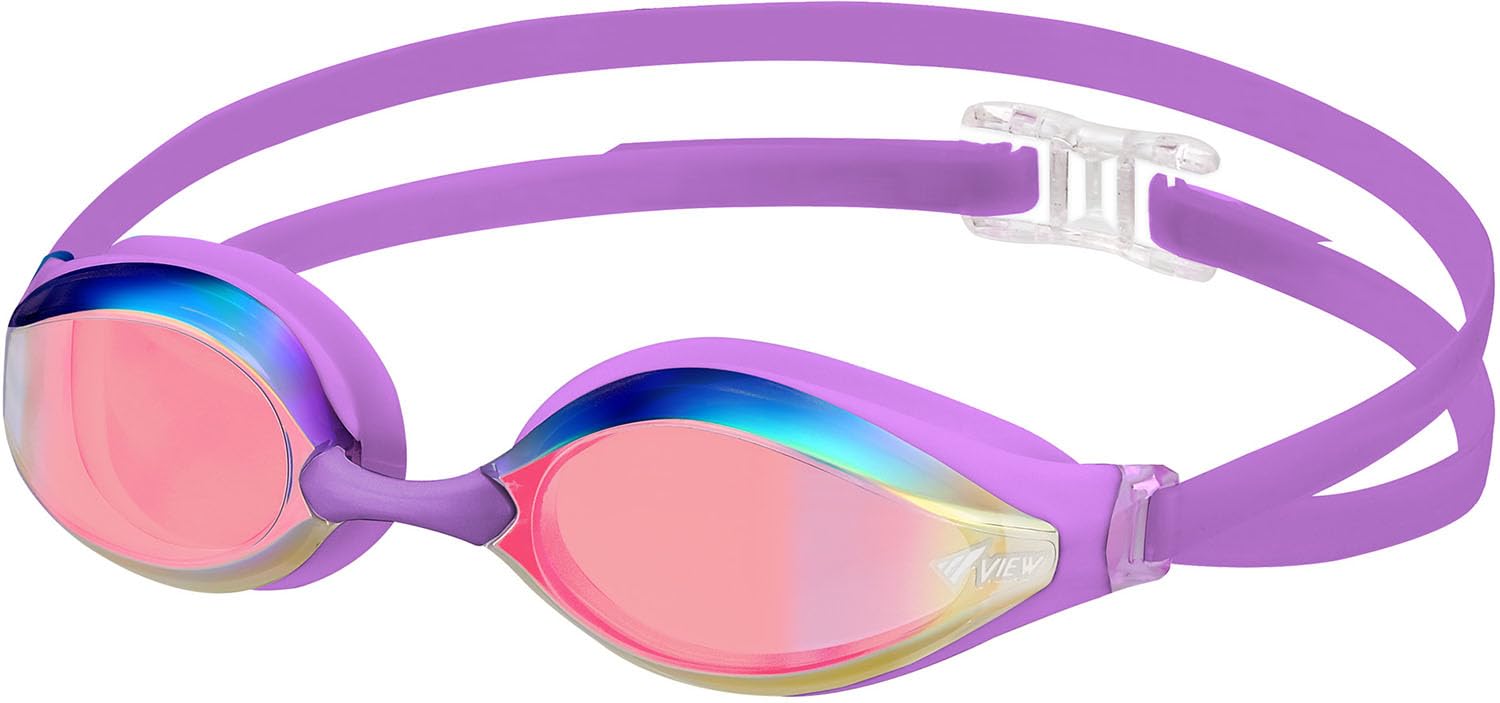 

Плавание в очках, которые остаются на месте при нырянии или смягчают гонки для возраста от 10 до Взрослых, с легкими зеркальными очками V240SAM LVDSH [Вид], Япония, поворачивающиеся,