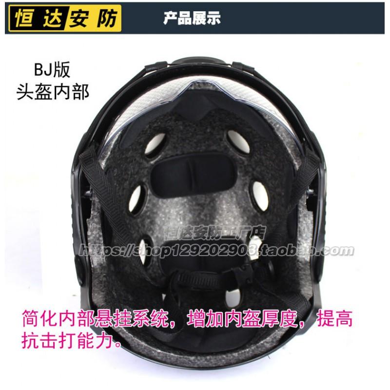 FAST Style Tactical Helmet Airsoft CS Game With Rail Mounts ABS Half Adults
