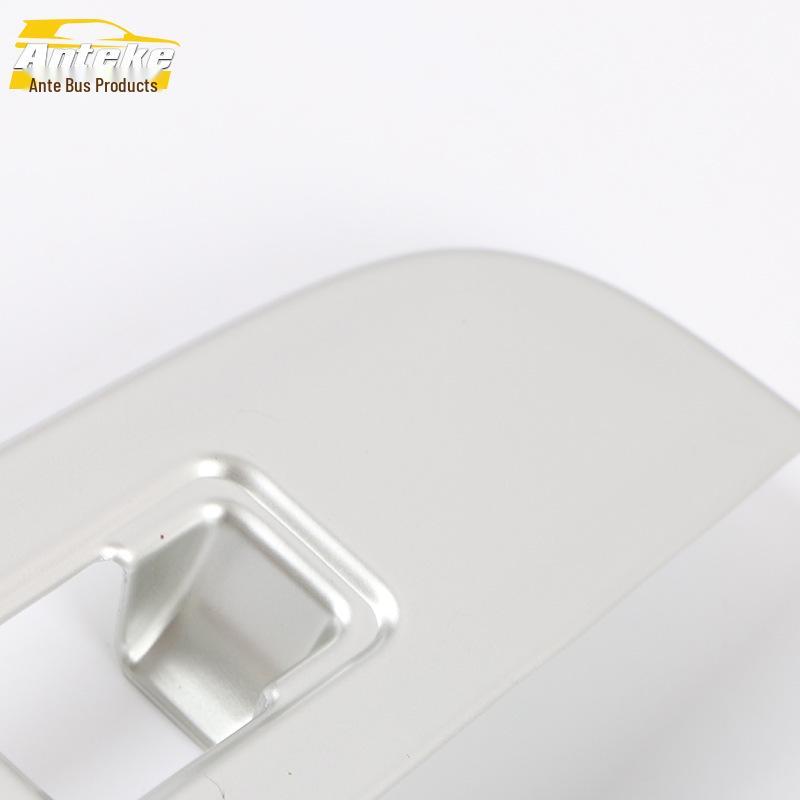 2020 GS4 Glass Switch Panel Sticker: Car Door Window Armrest Button Frame