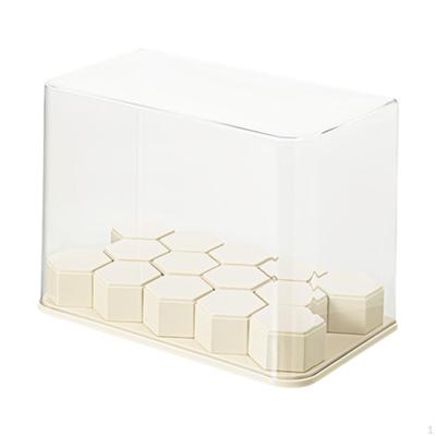 Actionfiguren Vitrine Schaukasten Organizer Spielzeug Figuren mit Bausteinen Puppenaufbewahrung
