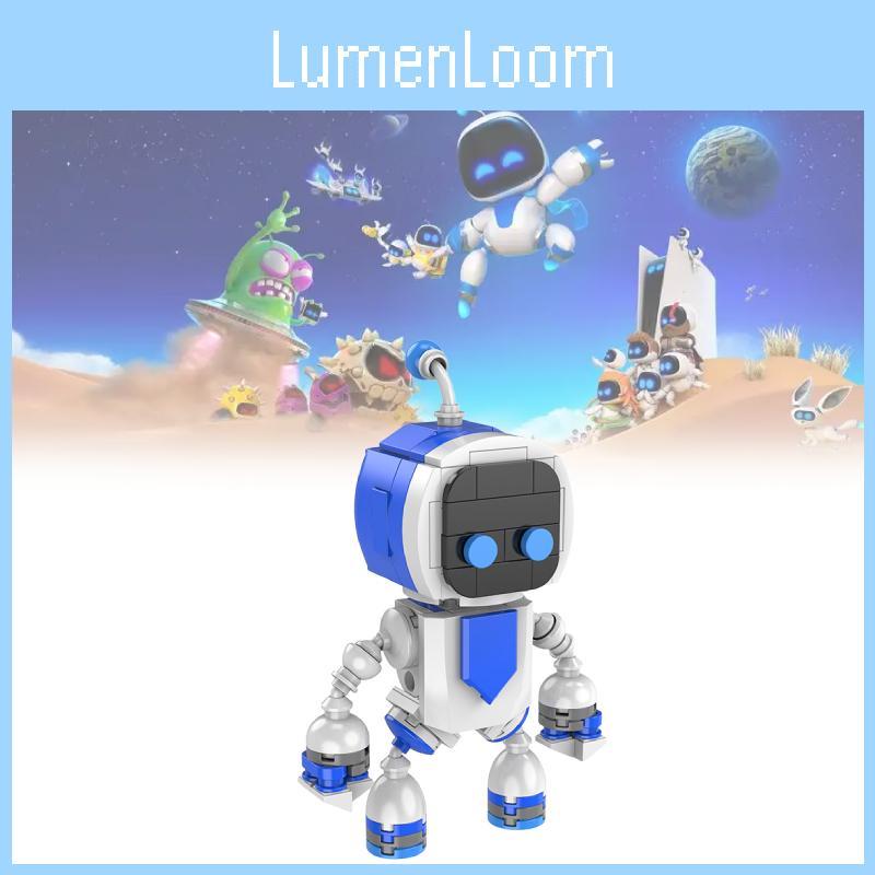 Astro Bot Building Blocks Toy Children Educational Plastic Set Construction