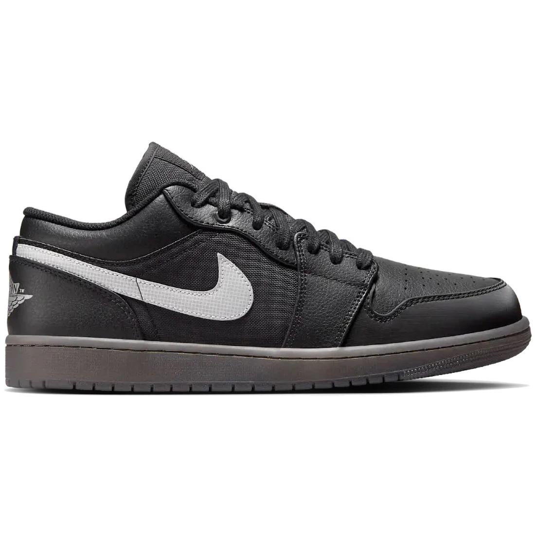 

Кроссовки Jordan 1 Low Черный Белый Темно-серый(HV5968-001) 36