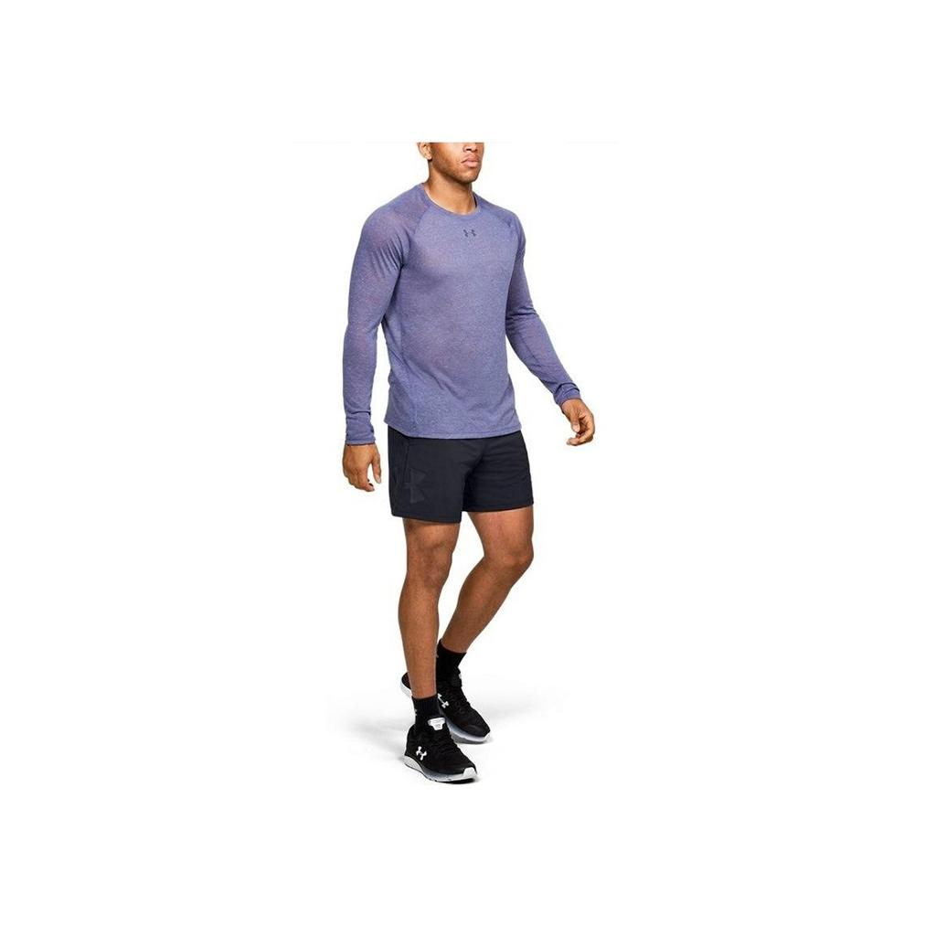 Under Armour Qualifier Speedpocket Linerless 7-Inch Drawstring Shorts Men Shorts Black 1350888-001