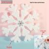 3D Foam Snowflake Dance Props & Christmas Hanging Ornaments