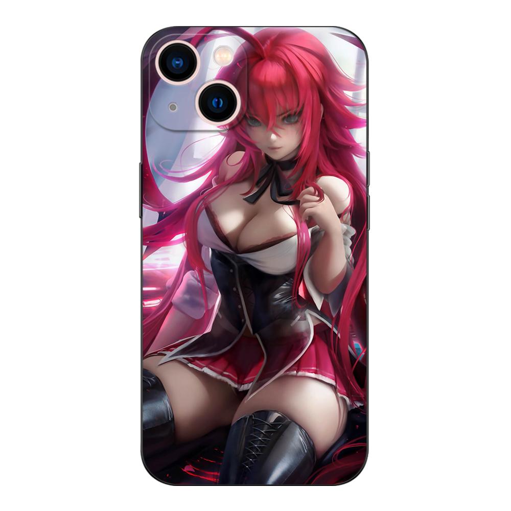 Black tpu Case For Samsung Galaxy A50 50S A30S A10 A01 A11 A21S A31 A41 A51 A71 Cover Spduak High School Rias Gremory