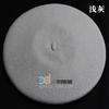 Women Temperament Wool Beret Fashion Elegant Woolen Cap Classic Vintage Solid Color Knit Cap