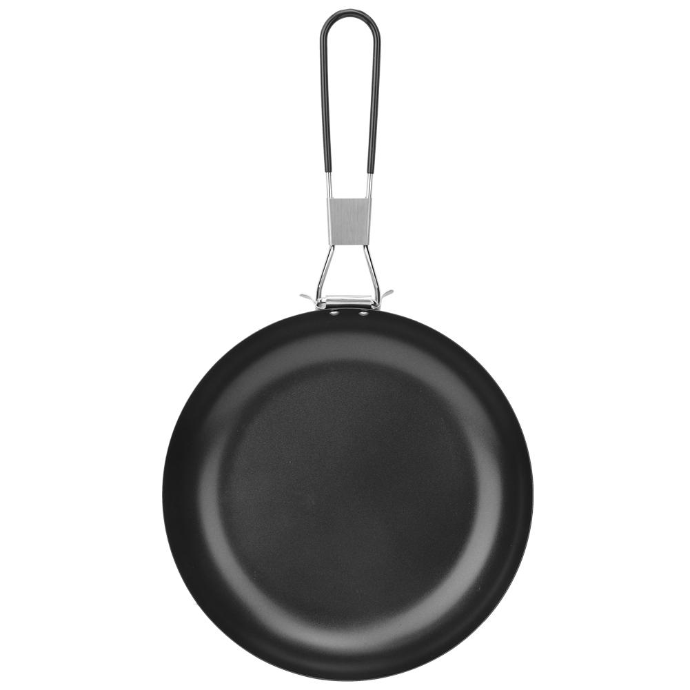Outdoor Portable Pan Foldable Camping Cookware Non‑Stick Pan Cooking Frying Camping Picnic Hiking Utensils