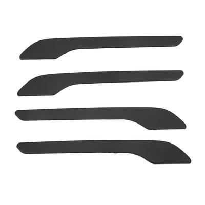 4 szt. Nakładki na klamki ABS Zewnętrzne klamki Ozdobne naklejki ochronne Zamiennik dla Tesla