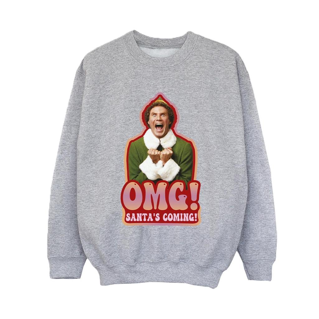Elf Boys SantaÂ´s Coming Sweatshirt