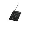 BUFFALO Buffalo Slim Ten Keyboard with Tab Key Black BSTK11BK