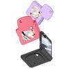 GKK For Samsung Galaxy Z Flip7 5G Case with Mirror Magnetic Folding Hinge PC Tempered Glass Phone Cove