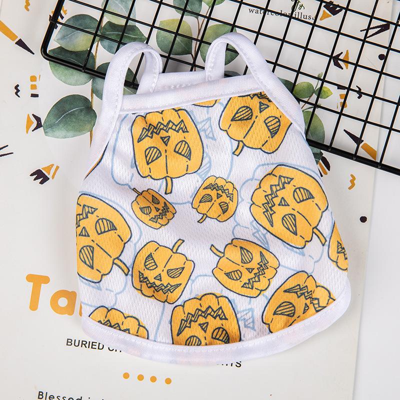 Sweet Print Sphynx Cat Clothes Summer Pet Vest for Cats Gotas Katten Kedi Shirts Puppy mascotas Clothing Outfit ubranie dla kota