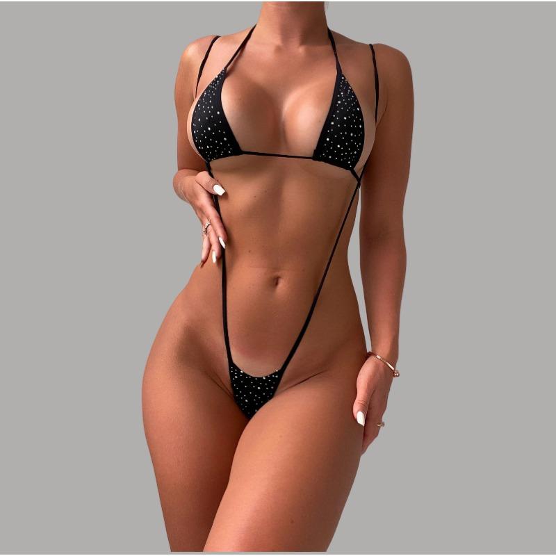 Women Sexy Lingerie Sets Three-Point One-Piece Bikini Sex Set Erotic Costumes Lace-Up Underwear Sexy Nightwear Bra And Panty Set