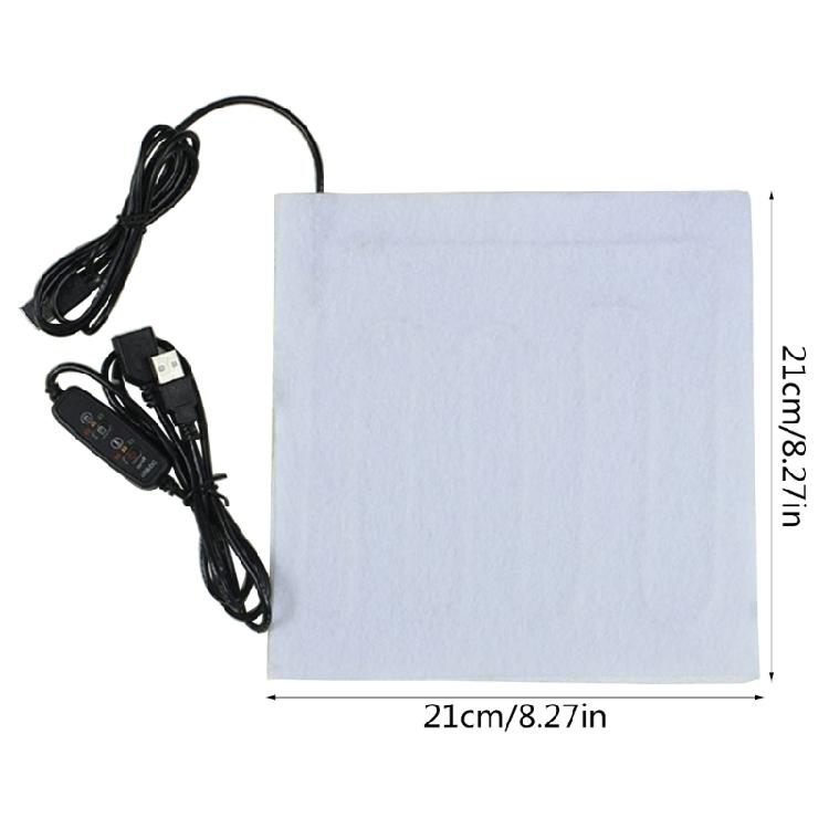 5V USB Heating Pad Electric Heated Foot Warmer Safe & Reliable Warmer Pad