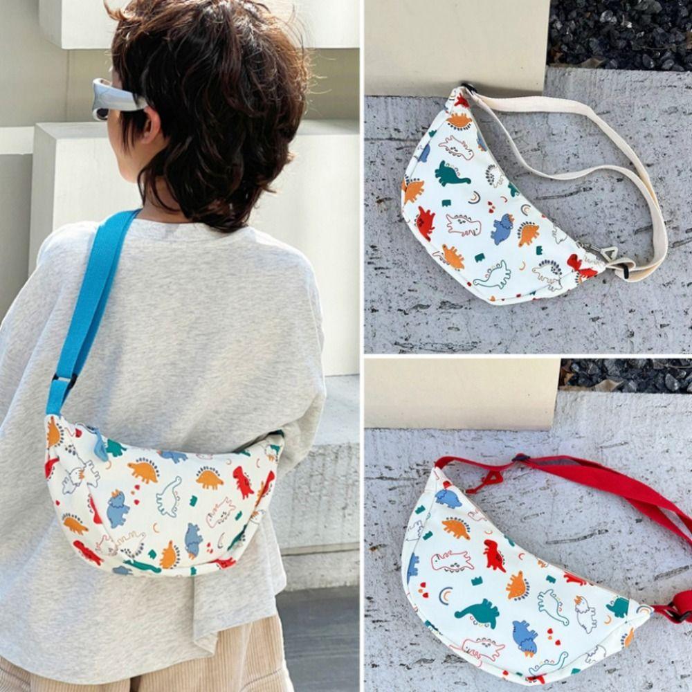 

Детская сумка большой емкости, нейлоновая нагрудная сумка, модная сумка через плечо