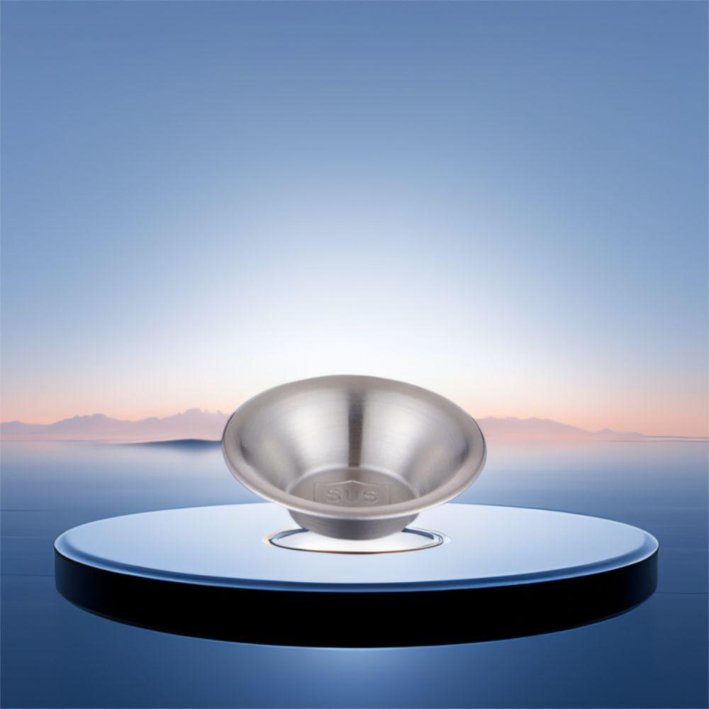 5pcs Round Cookie Mold Stainless Steel Sauce Cup Baking Mold Egg Tart Mold  Ketchup