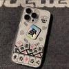 Mahjong Fa Cai applies to iphone17promax mobile phone case transparent Apple 15 anti-drop 14pro new 13/16