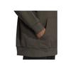 Adidas Solid Color Pocket Letter Print Loose Casual Hoodie Long Sleeve Sweatshirt Men Tops Brown IB2736