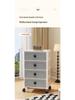 Seven-Layer No-Assembly Multi-Layer Plastic Storage Cabinet for Kitchen and Bedroom