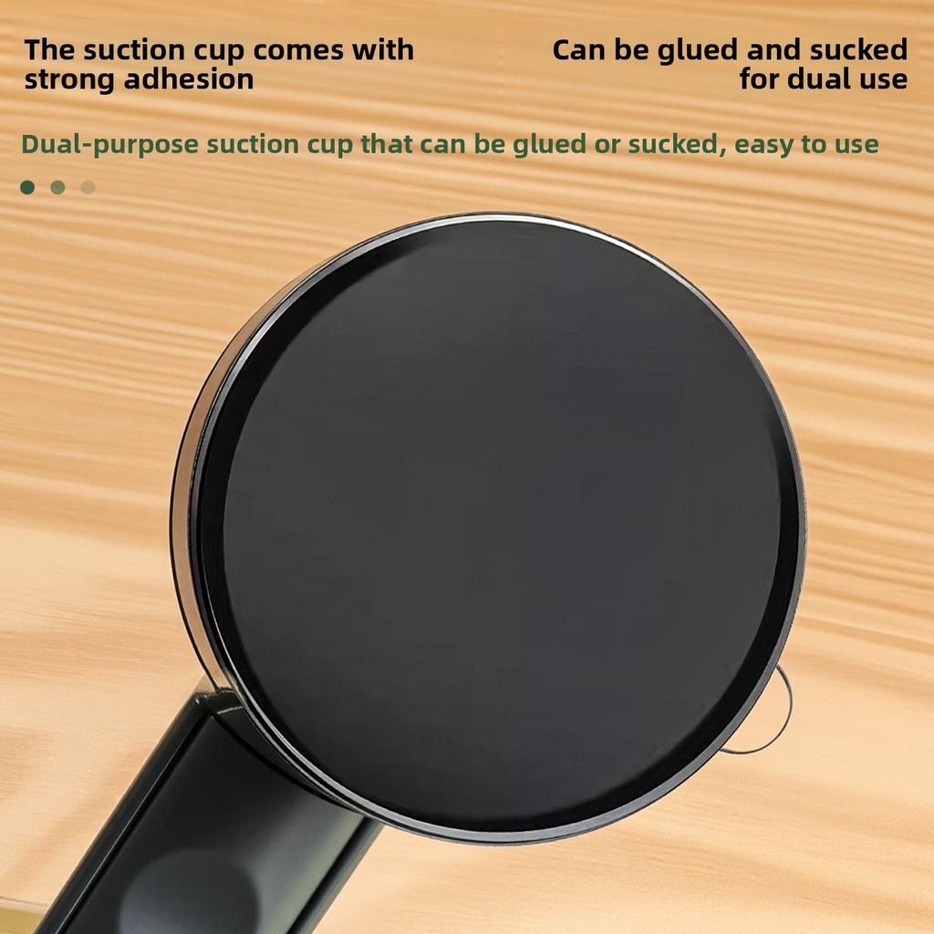 1 st Sugkoppshandtag för Glasdörr - Utan Hål, Skadefritt Handtag för Badrumsskjutdörr, för Skåp, Garderober, Kylskåp