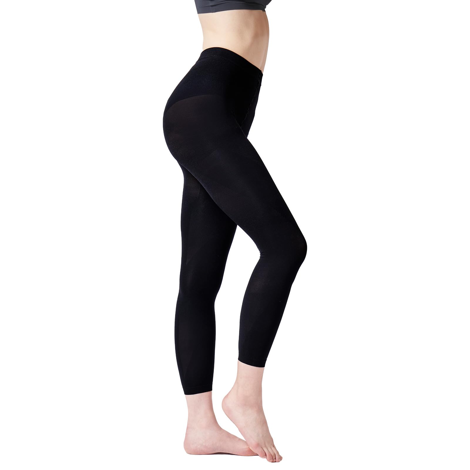 

x Leggings Made by a Shapewear Slimming Leggings Prevent Swelling and Improve Swelling [Correction Shop] [Compression Fleece-Lined Leggings]