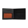 New COACH Coated Canvas Wallet Trumpets Men's Tan & Black CY394-QBNRX
