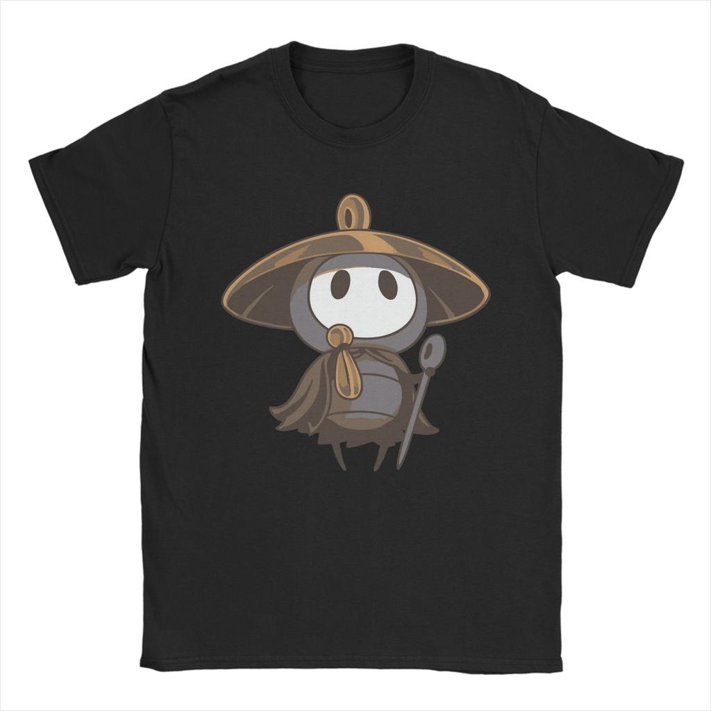 Mens TShirts Hollow Knight Silksong Sherma Vintage 100 Cotton Tees Short Sleeve T Shirts Round Neck Clothing Gift