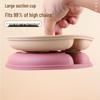 Children's Silicone Divided Plate Set: Food-Grade Tableware with Fork & Spoon for Babies and Toddlers