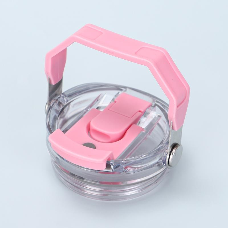 Pour Tasse 30Oz Couvercle en Plastique Transparent Remplaçable Résistant à la Chaleur Anti-renversement Bouchon de Bouteille Scellé Accessoires