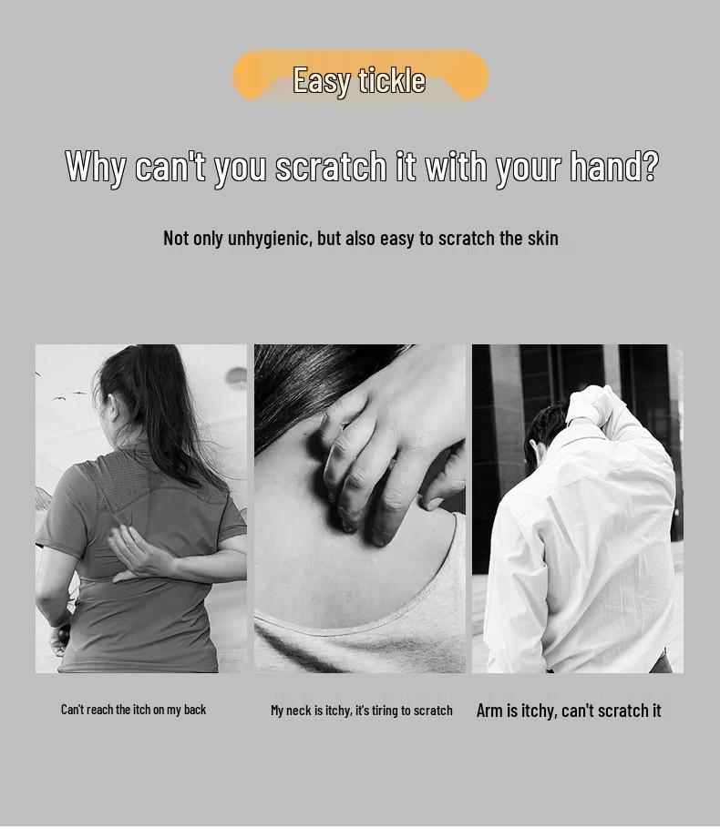 Bamboo Back Scratcher - Designed for Easy Itch Relief for All Ages