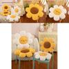 Sunflower Plush Pillow Flower Shaped Seat Cushion For Students And Office Decor