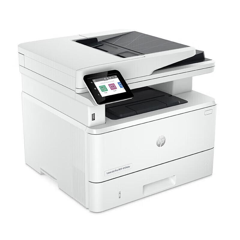 HP LaserJet Pro M4104dw A4 Black & White Multifunction Printer CN plug (adapter included)