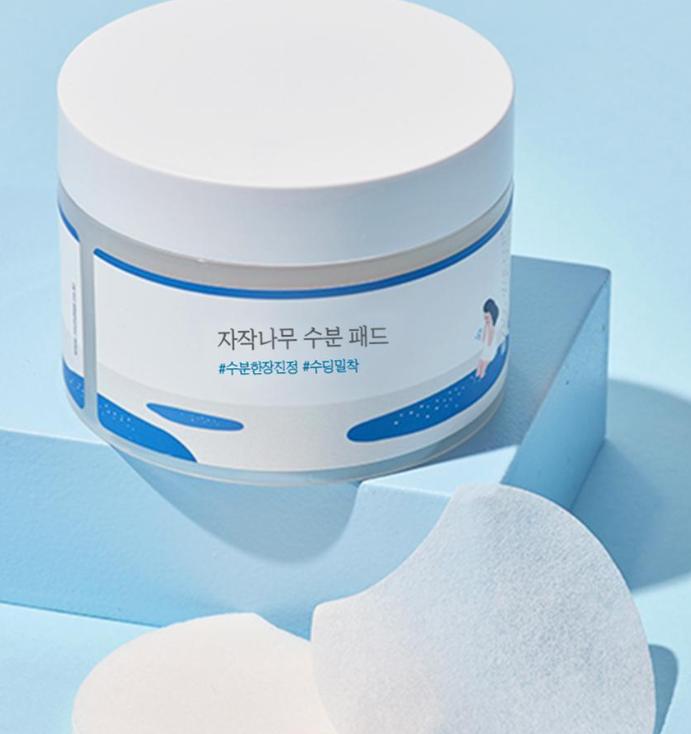 ROUND LAB Birch Moisturizing Toner Pads – 80 Sheets | Korean Hydrating Care