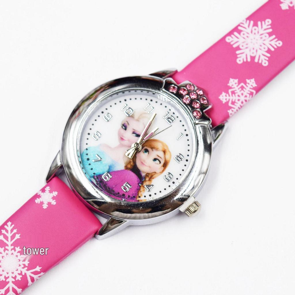 Cartoon Pattern Frozen Children's Quartz Watch - Student Gift