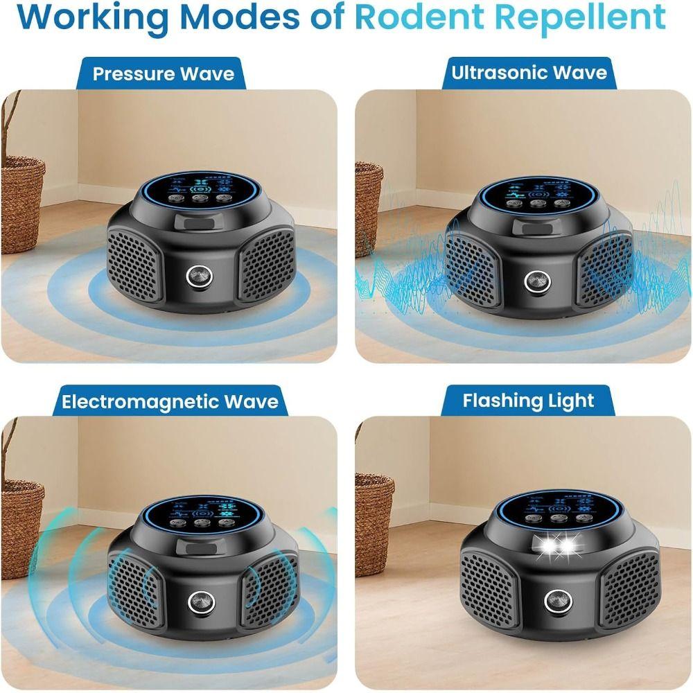 Pest Rodent Control Electronic Repelling Device  for House Kitchen Garage Basement