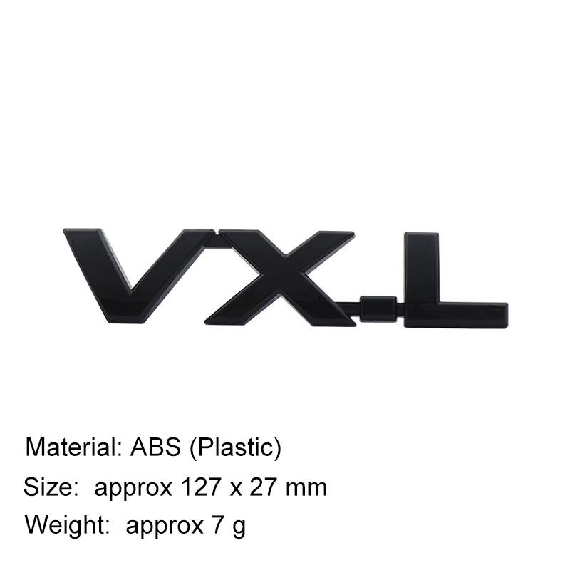 3D Premium ABS TX TX.L VX VX.L Aufkleber Heckstoßstange Plakette Auto Heckklappenemblem Zubehör Außendekoration
