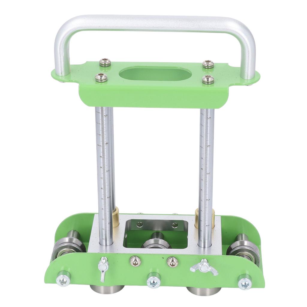 2 Station Sheet Metal Bender Lightweight Metal Roofing Bending Tool Tight Accurate Clamping Manual for Gutter Splashing Boards