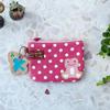 Pickles Frog Dot Multipurpose Card Wallet Pink