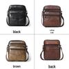 2024 Genuine Leather Men's Crossbody Bag, Simple Single Shoulder Design, Top Layer Cowhide.