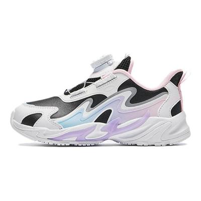 Bequem Vielseitig Rutschfest Langlebig Niedrig geschnitten Kinder Laufschuhe Kinder Sneaker Schwarz 322439921N-3